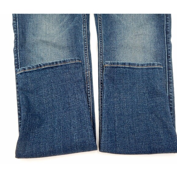 Hollister Skinny Advanced Stretch Mens 29x30 Medium Wash Distressed Denim Jeans - Picture 7 of 9